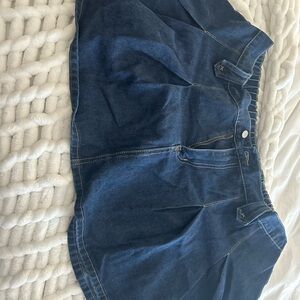 Women's Blue Denim Skirt